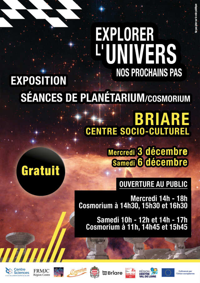 Explorer l'univers : séances de planétarium et cosmorium