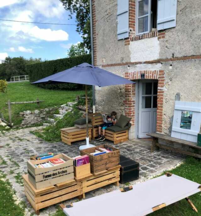 Cinéma en plein air lors des Escapades du Port de Grignon