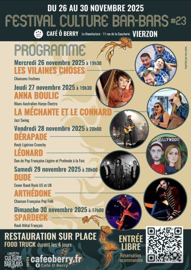 Festival culture bar-bars