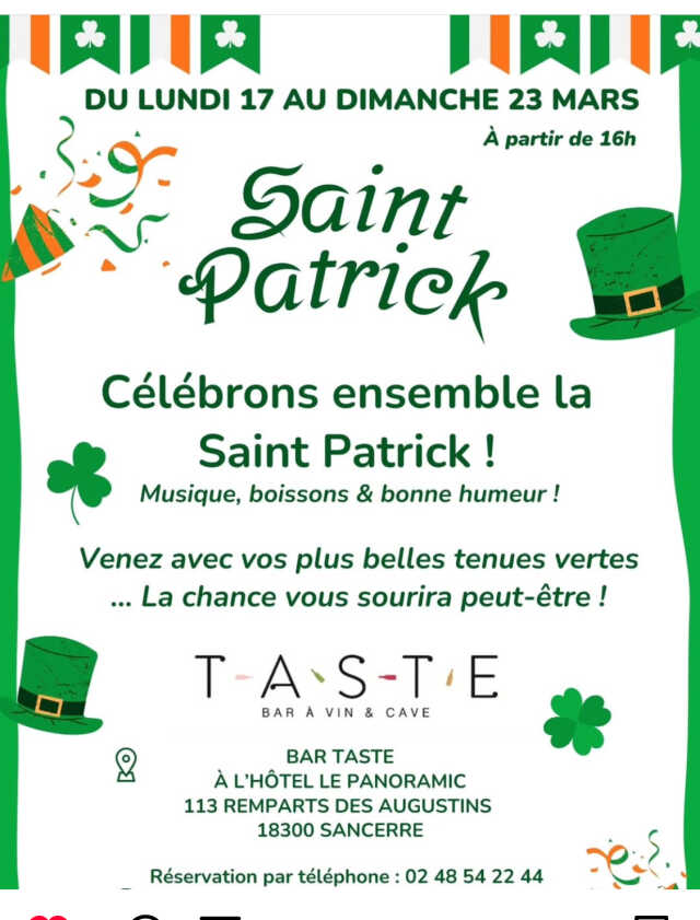 Soirées Saint Patrick