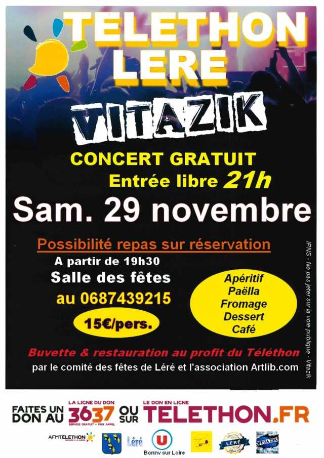 Téléthon : Concert VITAZIK
