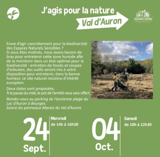 J'agis pour la nature du Val d'Auron