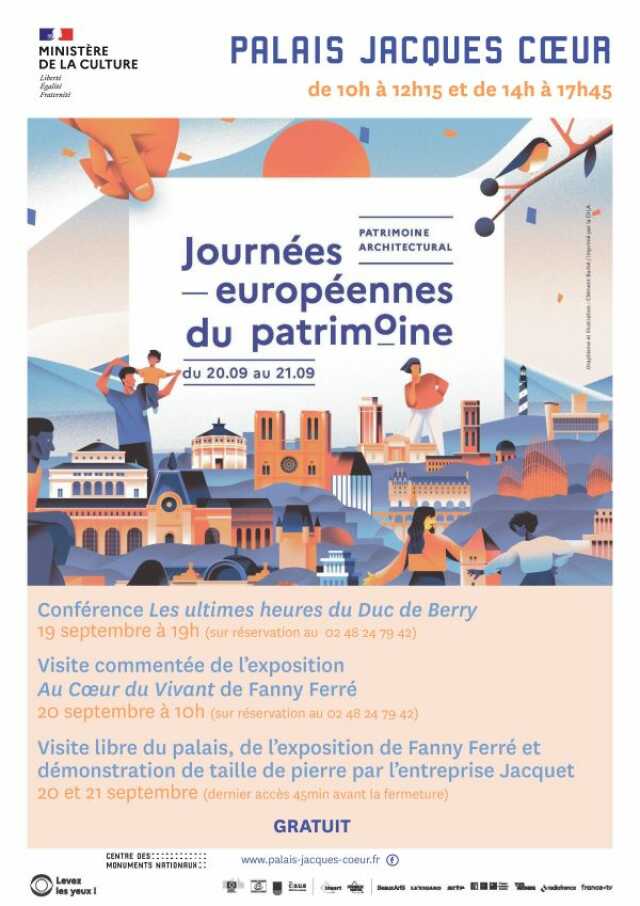 Journées européennes du patrimoine au Palais Jacques Coeur