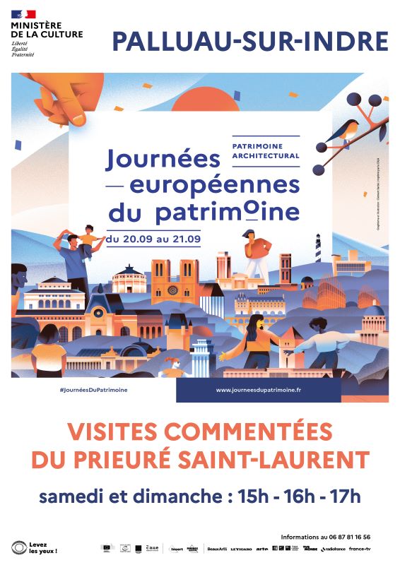 Journées Européennes du Patrimoine : visite guidée du prieuré Saint-Laurent