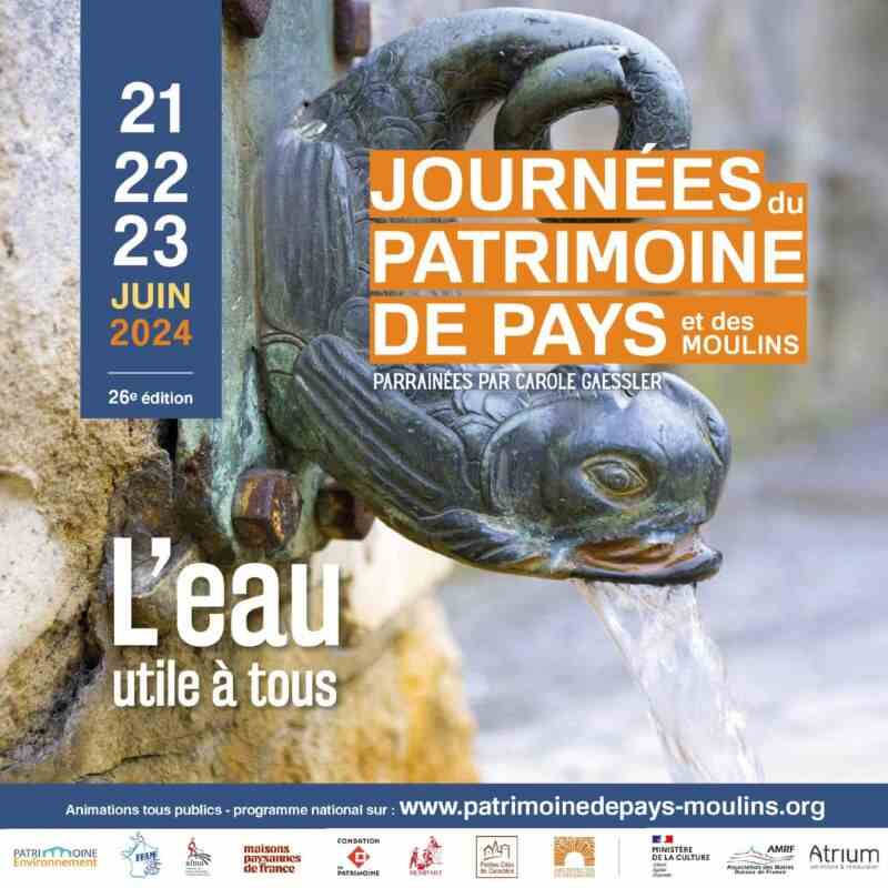 Journée nationale du patrimoine de pays et des moulins