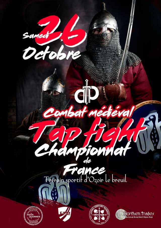 Combat médieval Tap Fight Championnat de France