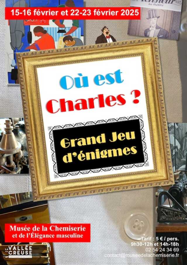 Où est Charles ? Where's Charles ?