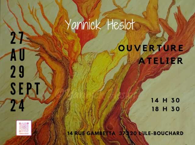 Ouverture de l'atelier de Yannick Heslot