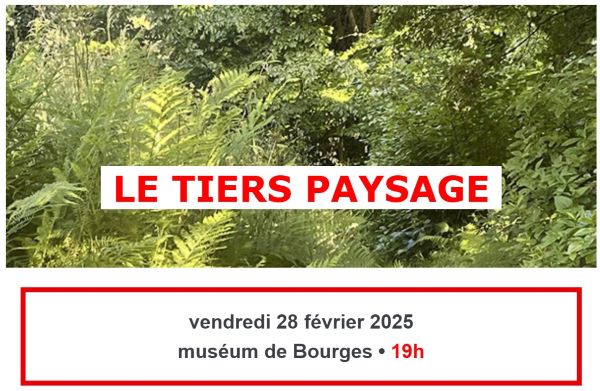 Conférence - Le Tiers Paysage