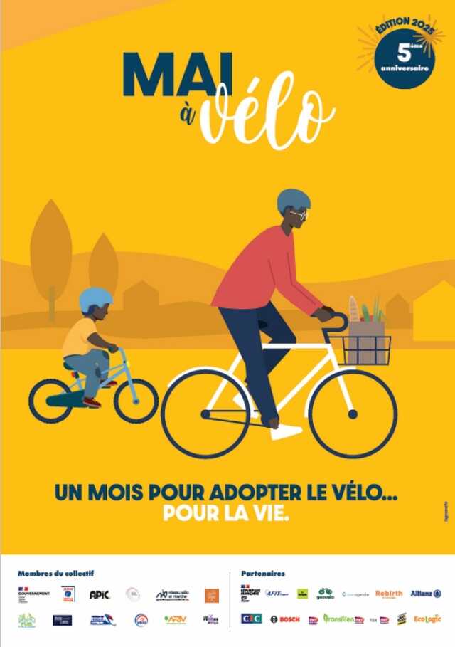 Mai à vélo