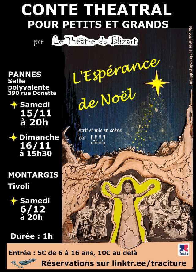 Conte théâtral pour les petits et grands : l'Espérance de Noël