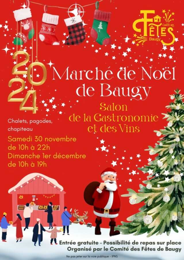 Marché de Noël de Baugy et Salon de la Gastronomie et des Vins