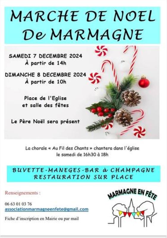 Marché de Noël de Marmagne