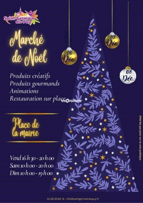 Marché de Noël de Saint-Germain-du-Puy