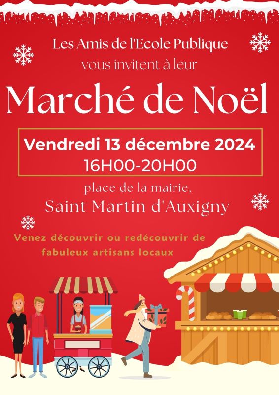 Marché de Noël à Saint-Martin d'Auxigny