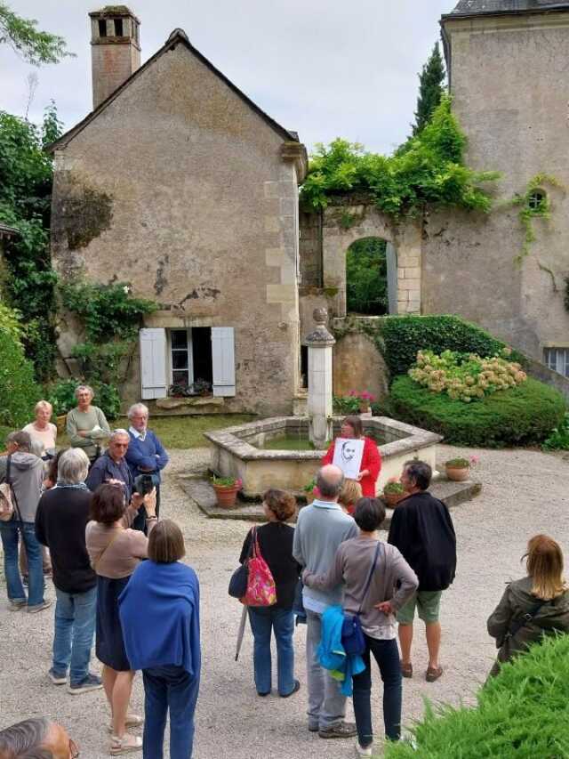 Patrimoine à savourer dans les jardins du château de Nazelles à Nazelles-Négron