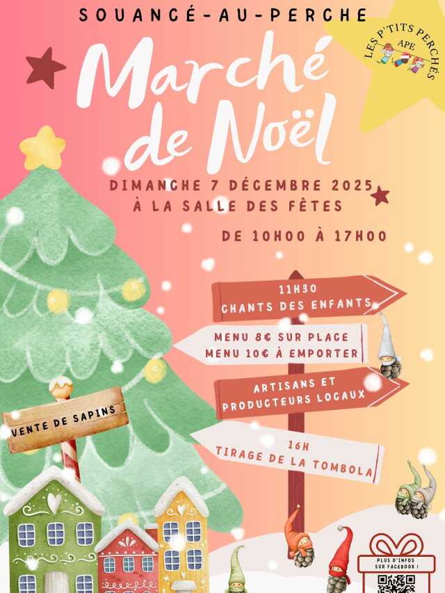 Marché de Noël de l'APE de l'école de Souancé