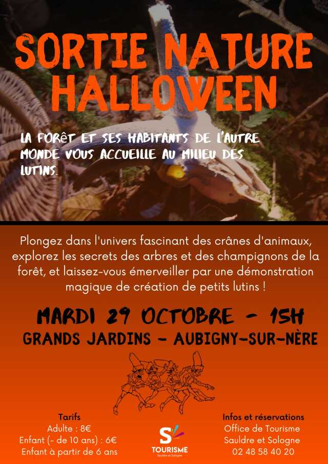 Sortie nature halloween