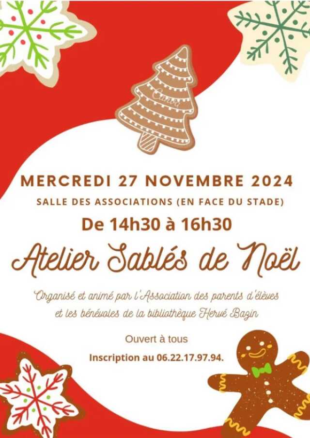 Atelier Sablés de Noël