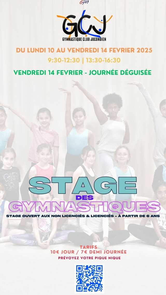 Stage des gymnastiques