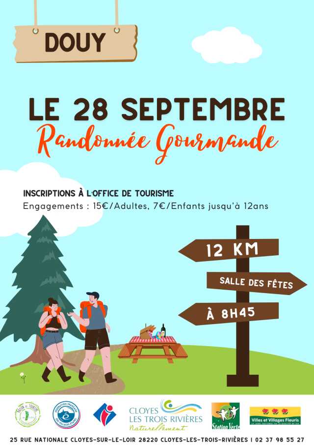 Randonnée Gourmande de 12 km à Douy