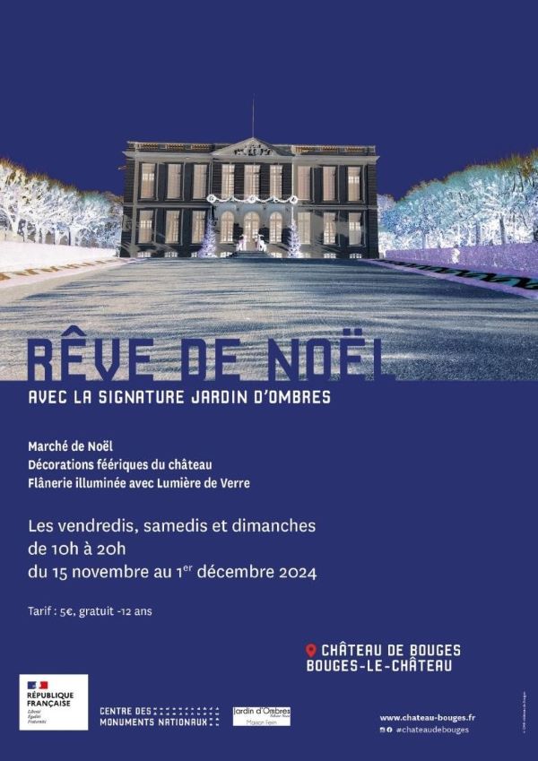 Rêve de Noël au château de Bouges