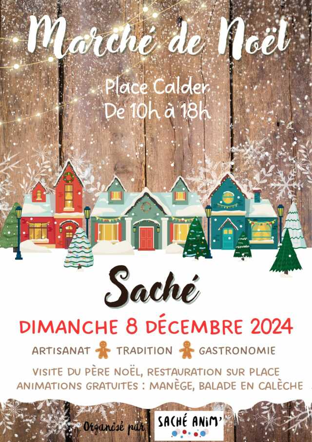 Marché de noël Saché