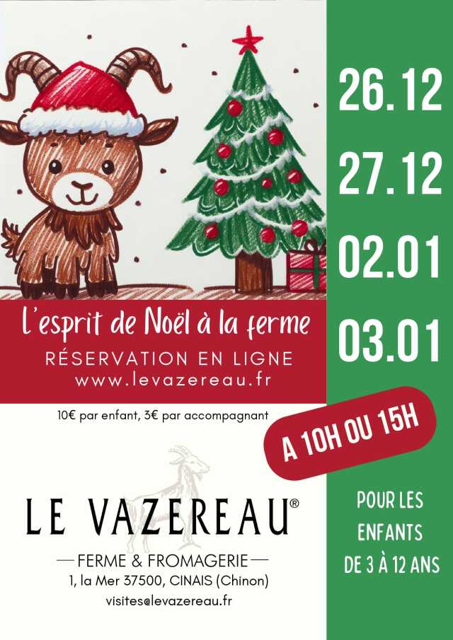 Noël à la ferme du Vazereau