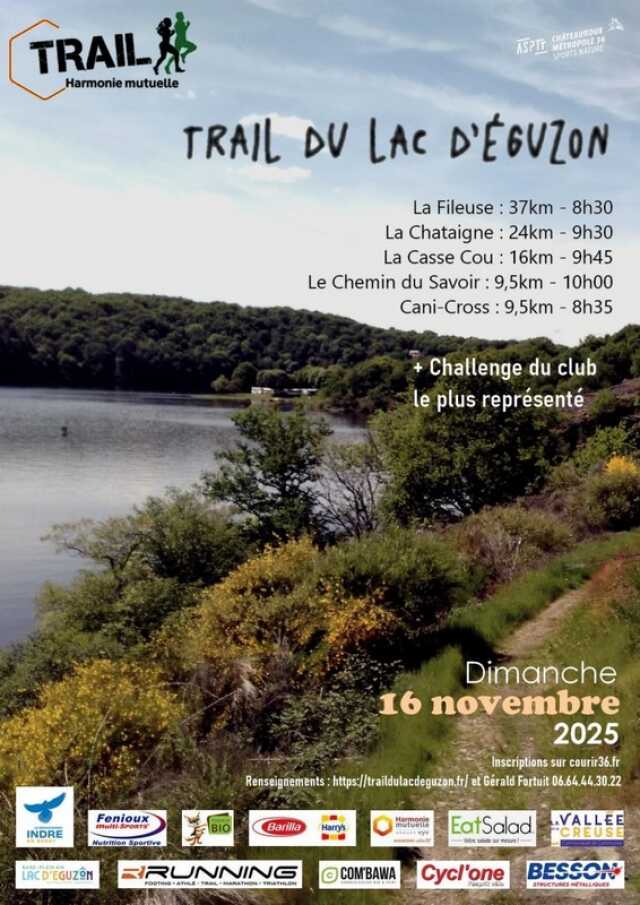 Trail du lac d'Eguzon