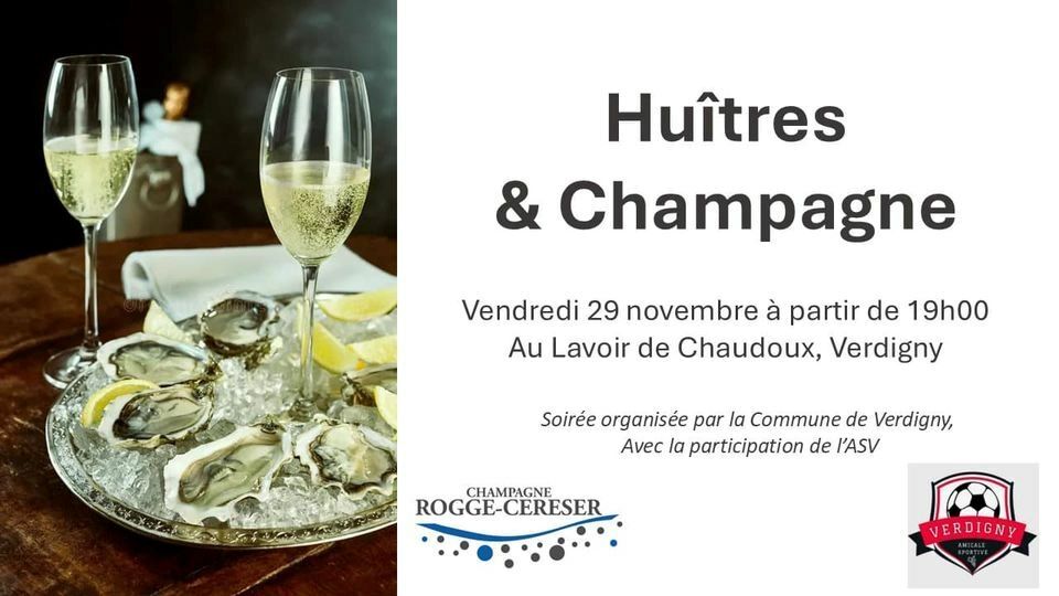 Huîtres et Champagne