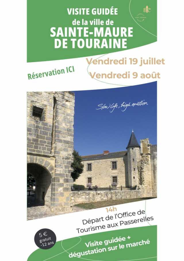 Visite guidée de Sainte-Maure de Touraine
