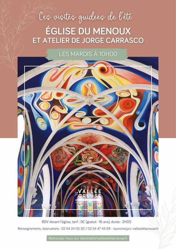 Visite guidée de l'Eglise et de l'atelier Carrasco