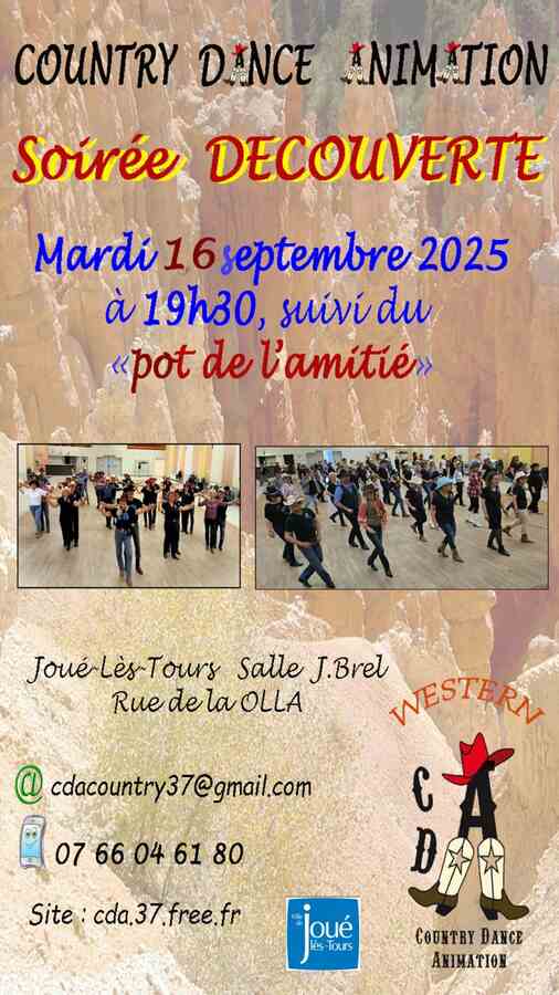 Soirée découverte Dance Country