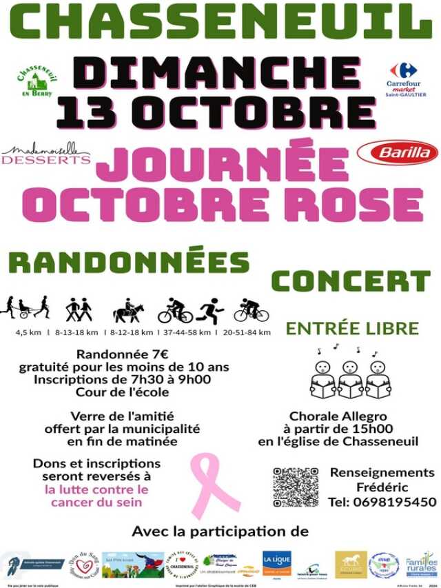 Octobre Rose à Chasseneuil