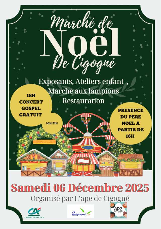 Marché de Noël Cigogné