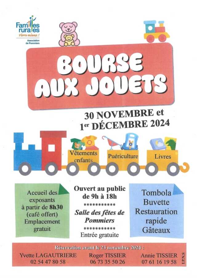 Bourse aux jouets