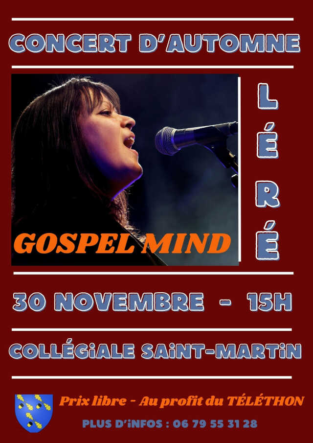 [Téléthon] Concert d'automne avec Gospel Mind