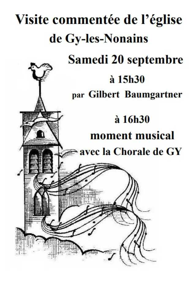 Visite et Chorale à l'église