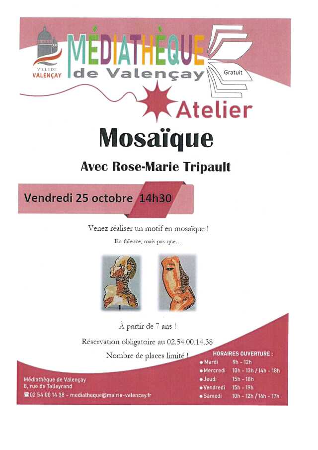 Atelier mosaïque