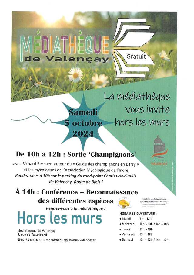 La médiathèque vous invite hors les murs