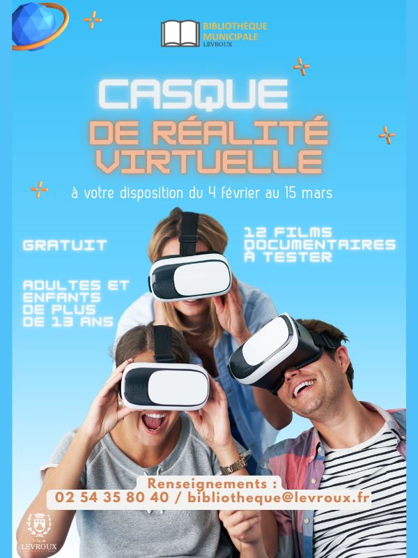 Casque de réalité virtuelle