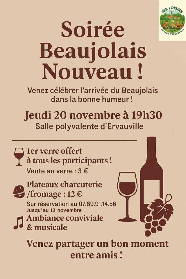 Soirée Beaujolais Nouveau