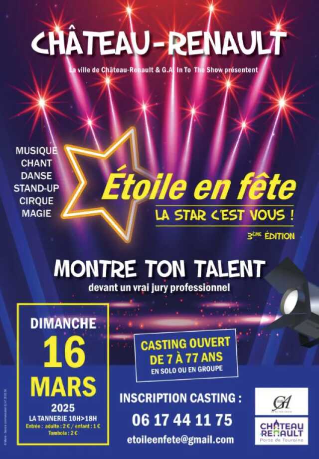 Tremplin : étoile en fête : la star c'est vous !