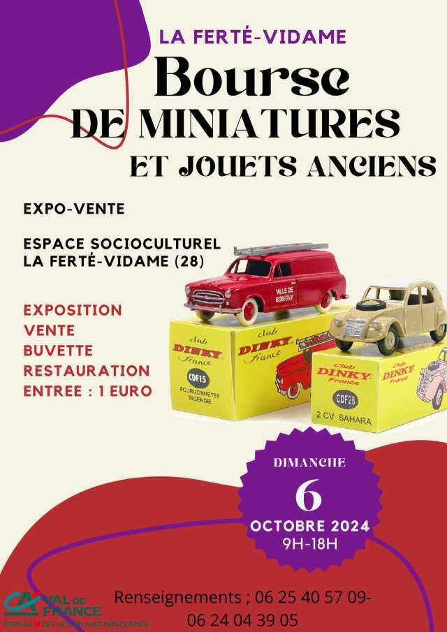 Bourse de miniatures et jouets anciens - expo / vente