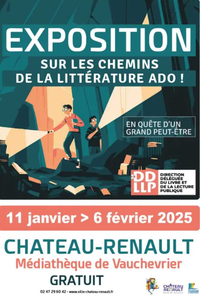 Exposition Sur les chemins de la littérature ado