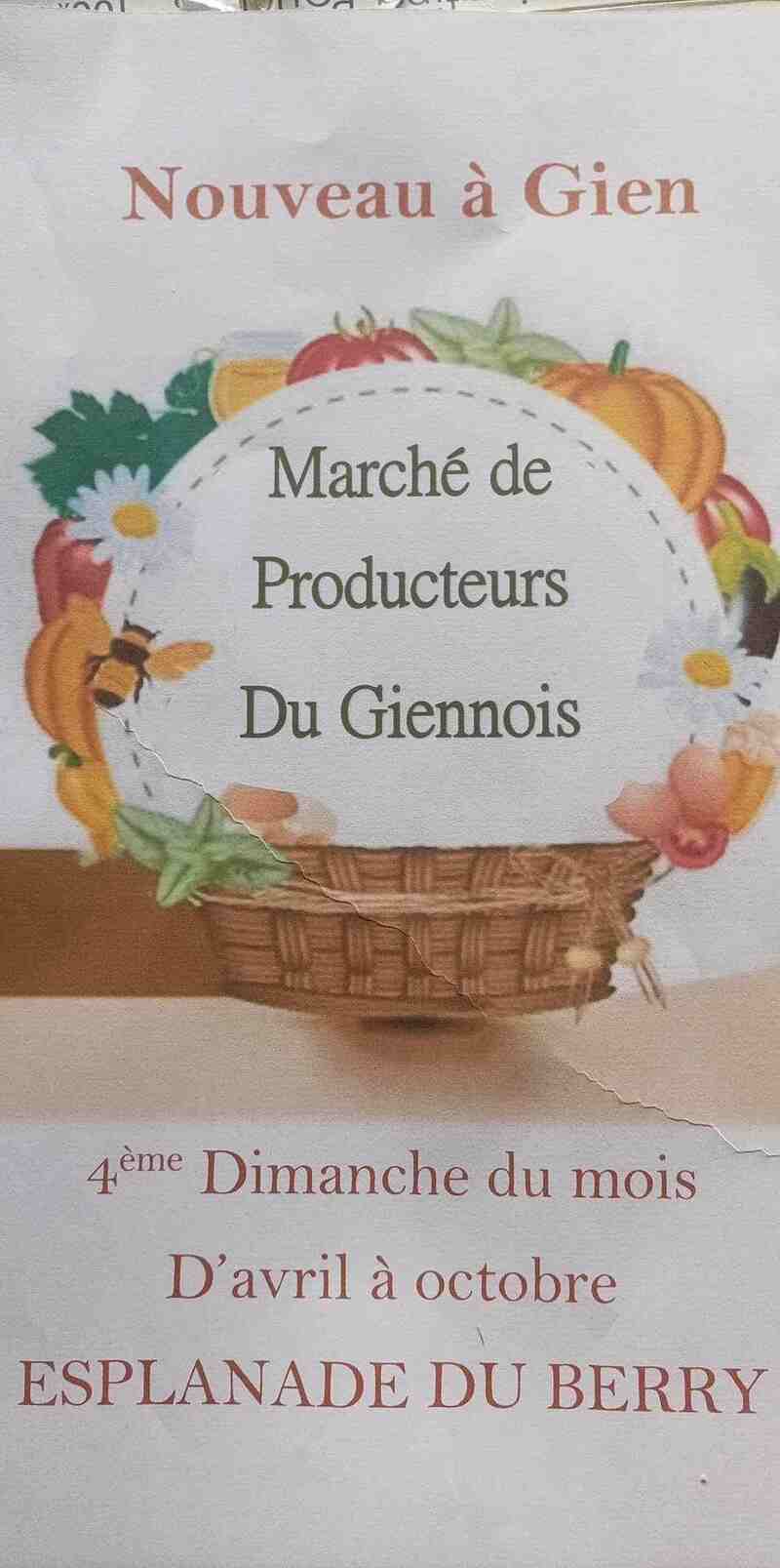 Marché de producteurs du Giennois