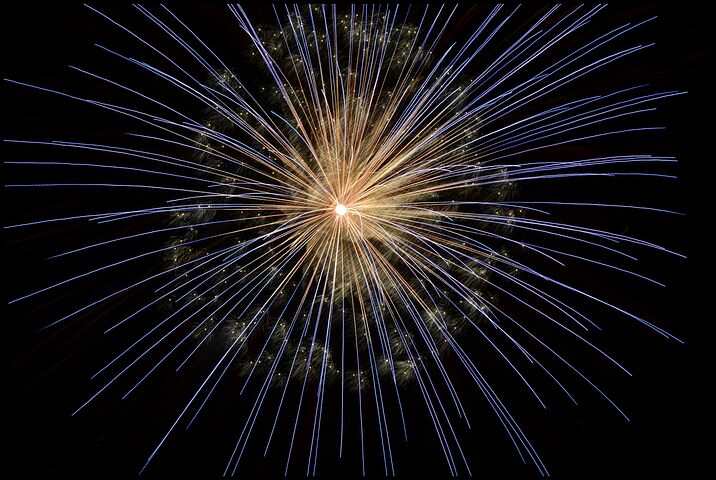 Bal et feux d'artifice