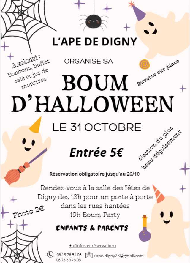 Boum d'halloween