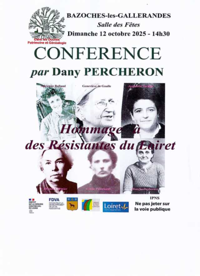 Hommage à des Résistantes du Loiret