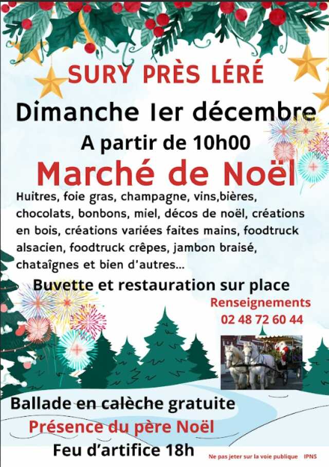 Marché de Noël de Sury Prés Léré